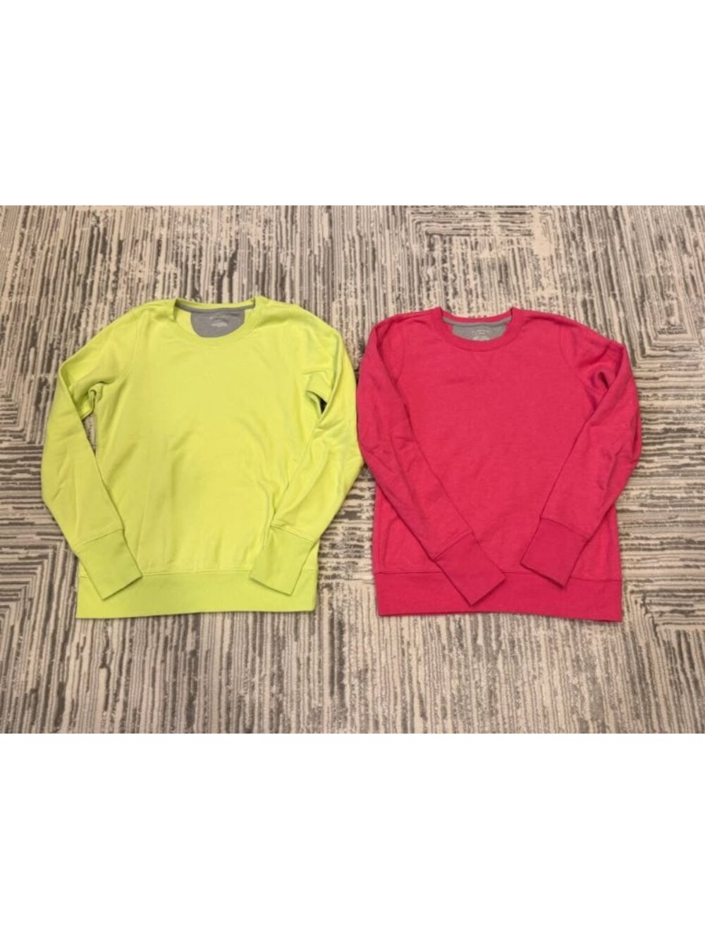 NEW TEK GEAR women's small 2-sweatshirt Bundle w/thumb slots on sleeves